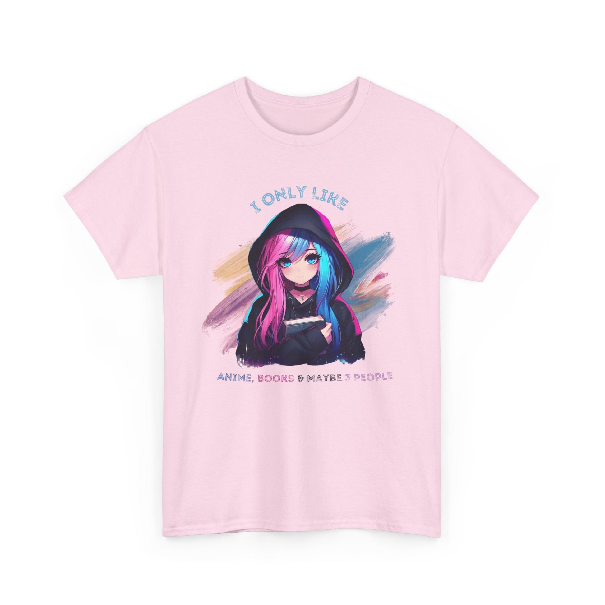 Anime Unisex Heavy Cotton Tee - Perfect for Casual Outings, Gift for Bookworms, Graphic Tee, Anime Fan Merchandise, Everyday Wear