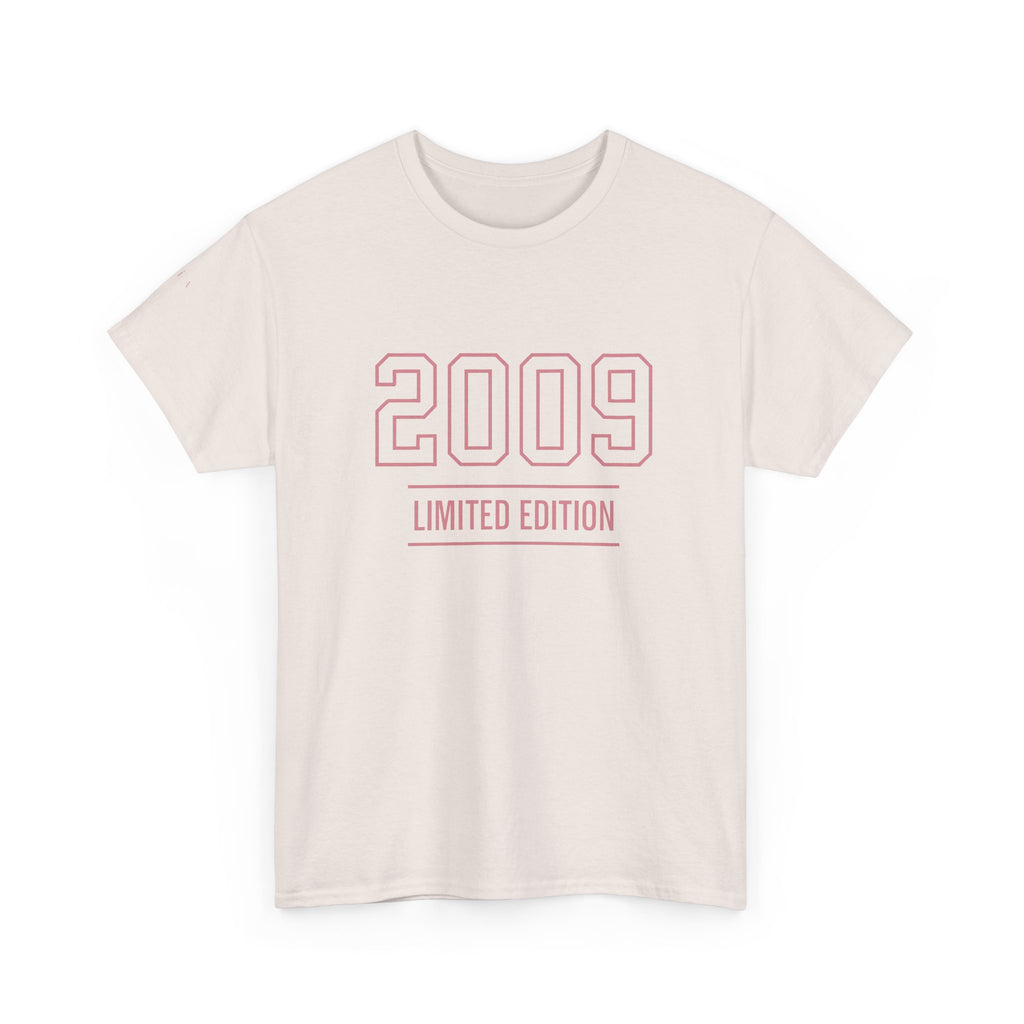 Limited Edition Tee Tia | 2009 Unisex Cotton Shirt, Birthday Gift, Customizable Fashion