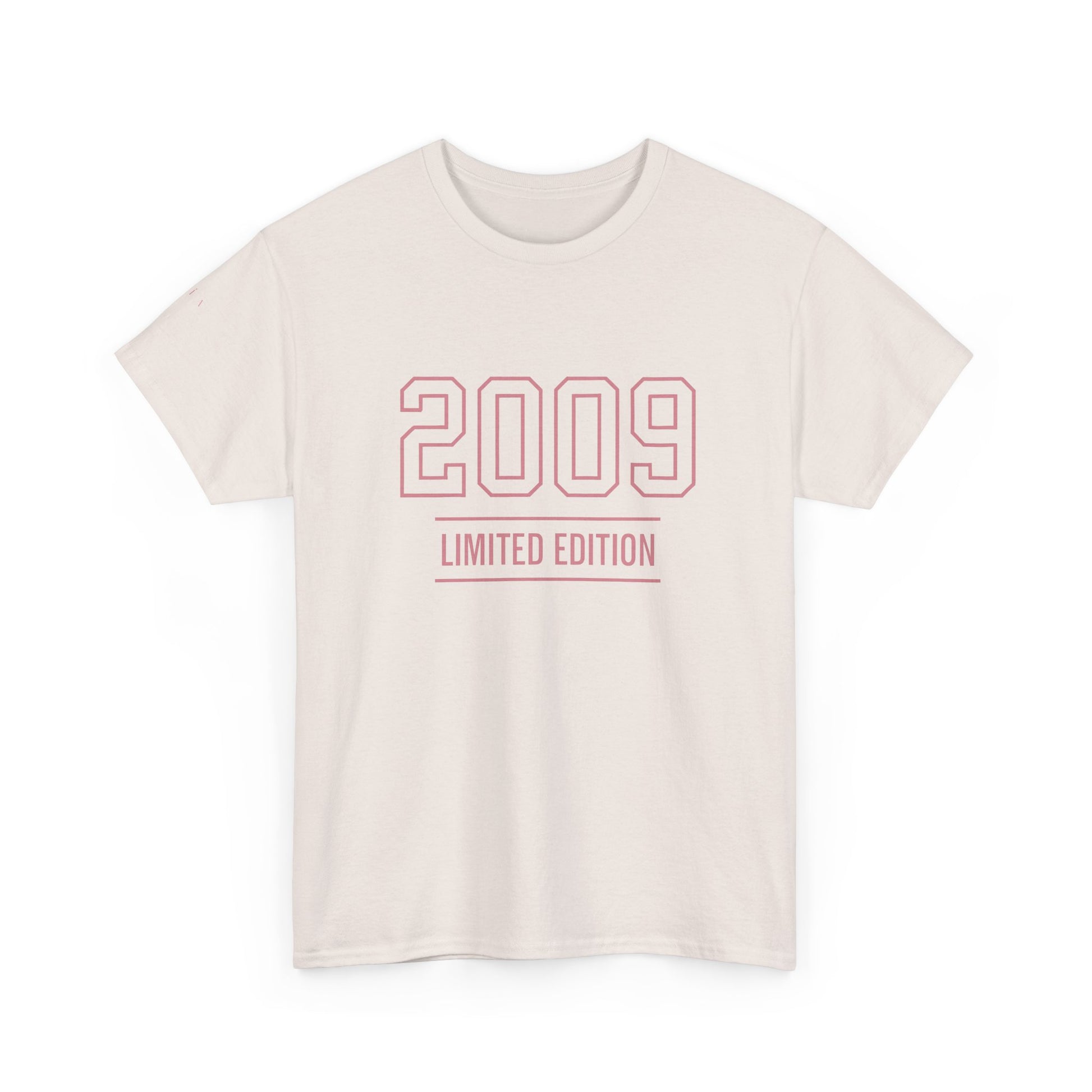 Limited Edition Tee Tia | 2009 Unisex Cotton Shirt, Birthday Gift, Customizable Fashion