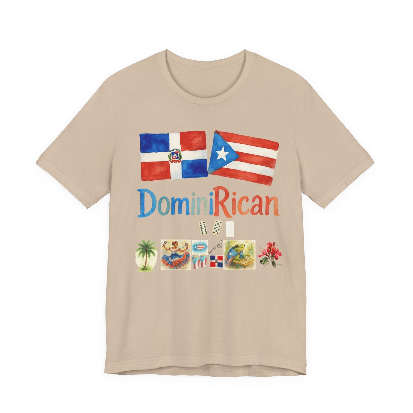 Dominican-Puerto Rican Pride Tee, Unisex T-Shirt