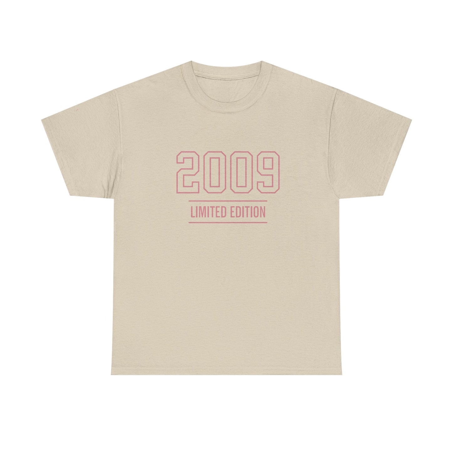 Limited Edition Tee Tia | 2009 Unisex Cotton Shirt, Birthday Gift, Customizable Fashion