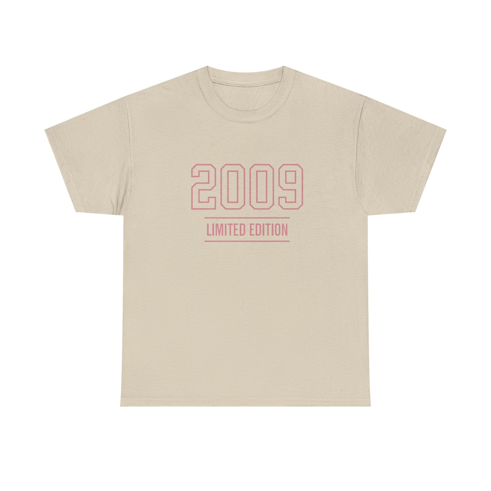 Limited Edition Tee Tia | 2009 Unisex Cotton Shirt, Birthday Gift, Customizable Fashion