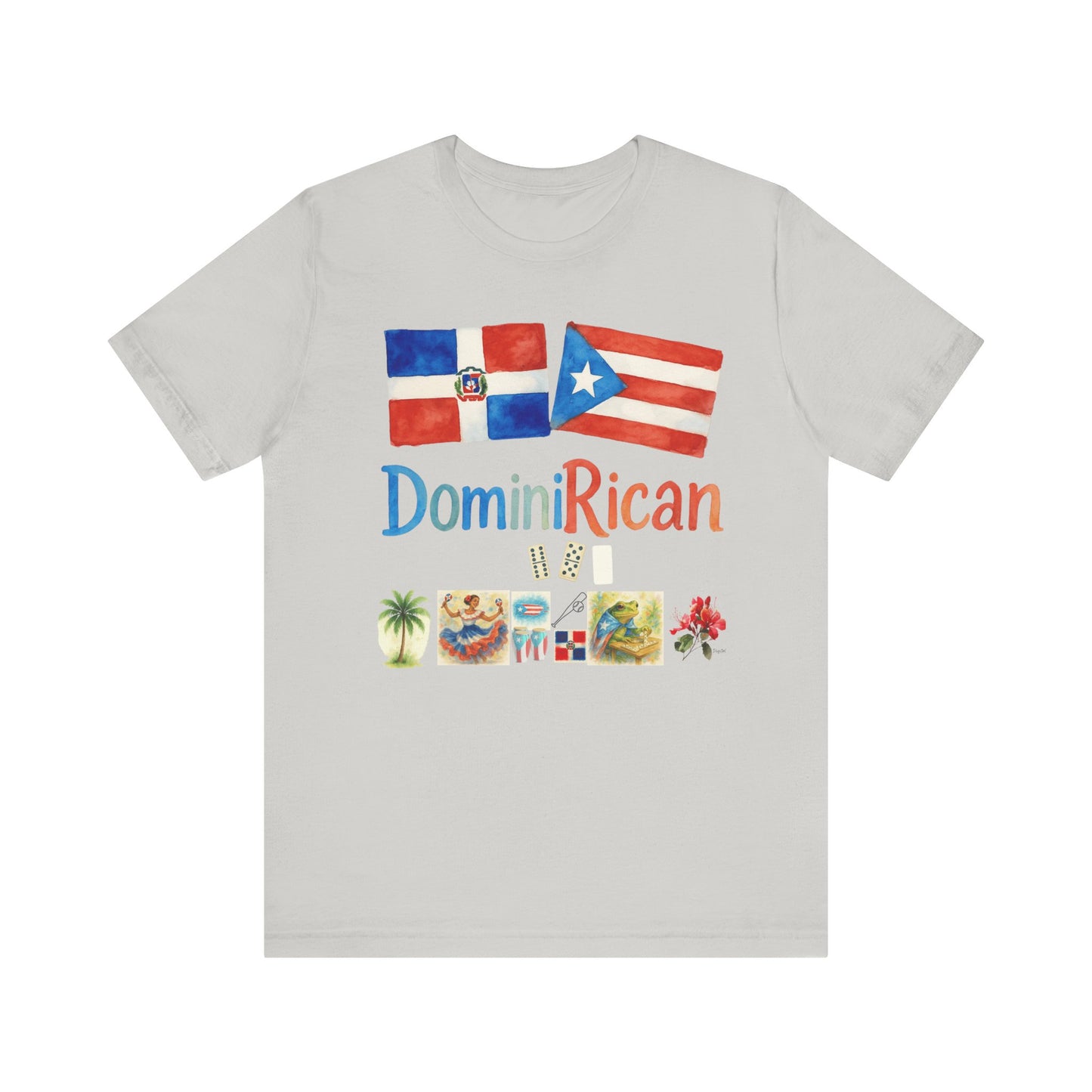 Dominican-Puerto Rican Pride Tee, Unisex T-Shirt
