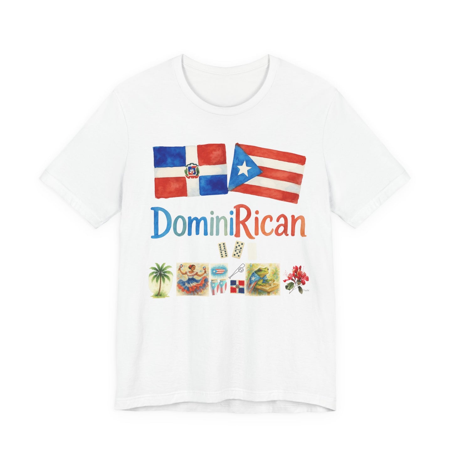 Dominican-Puerto Rican Pride Tee, Unisex T-Shirt