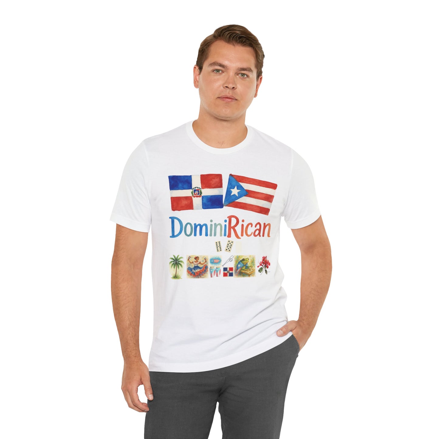Dominican-Puerto Rican Pride Tee, Unisex T-Shirt