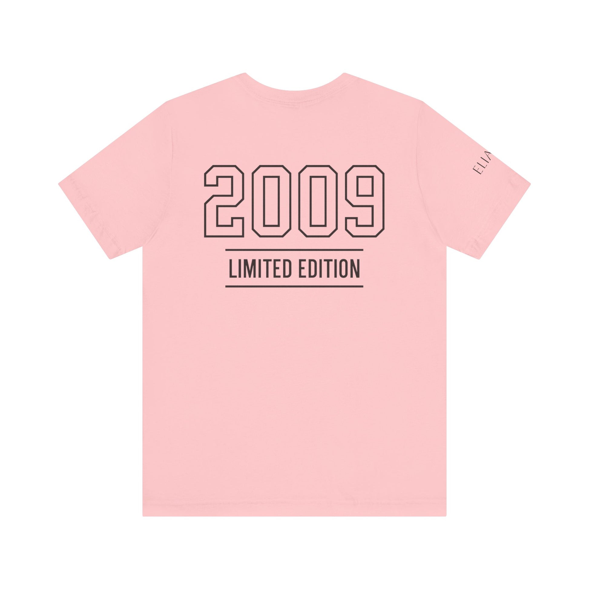 Limited Edition 2009 Unisex Jersey Tee - Nostalgic Short Sleeve Shirt for Men & Women, Vintage Fun Apparel, Gift for Friends