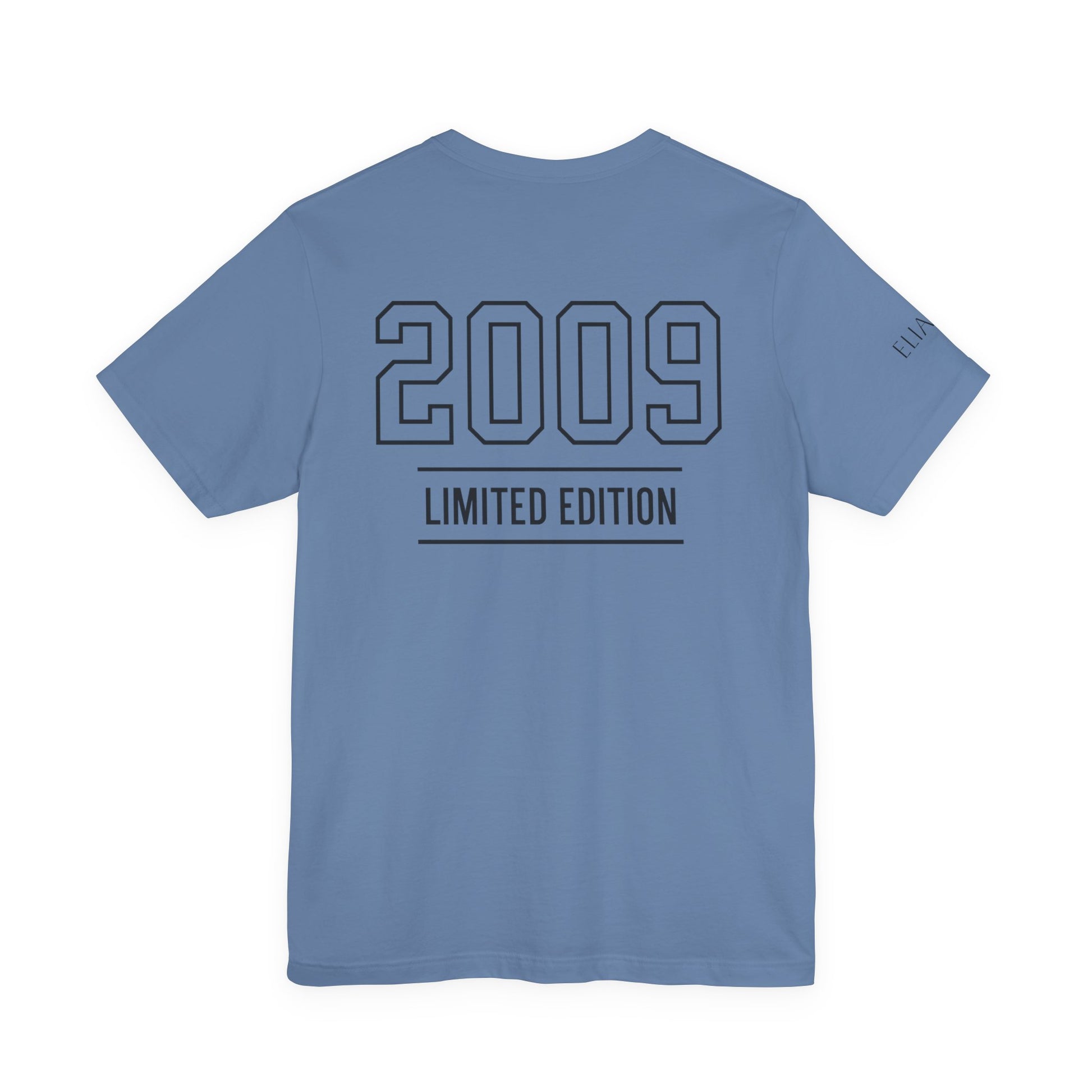 Limited Edition 2009 Unisex Jersey Tee - Nostalgic Short Sleeve Shirt for Men & Women, Vintage Fun Apparel, Gift for Friends