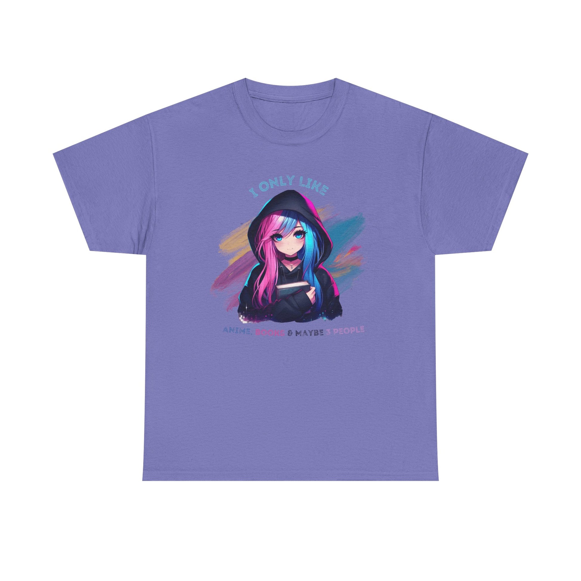 Anime Unisex Heavy Cotton Tee - Perfect for Casual Outings, Gift for Bookworms, Graphic Tee, Anime Fan Merchandise, Everyday Wear