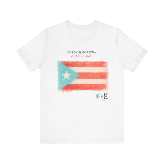 Puerto Rican Pride Tee - Unisex Jersey Short Sleeve Shirt, Festival Wear, Gift for Him and Her, Cultural Celebration, Summer Essential
