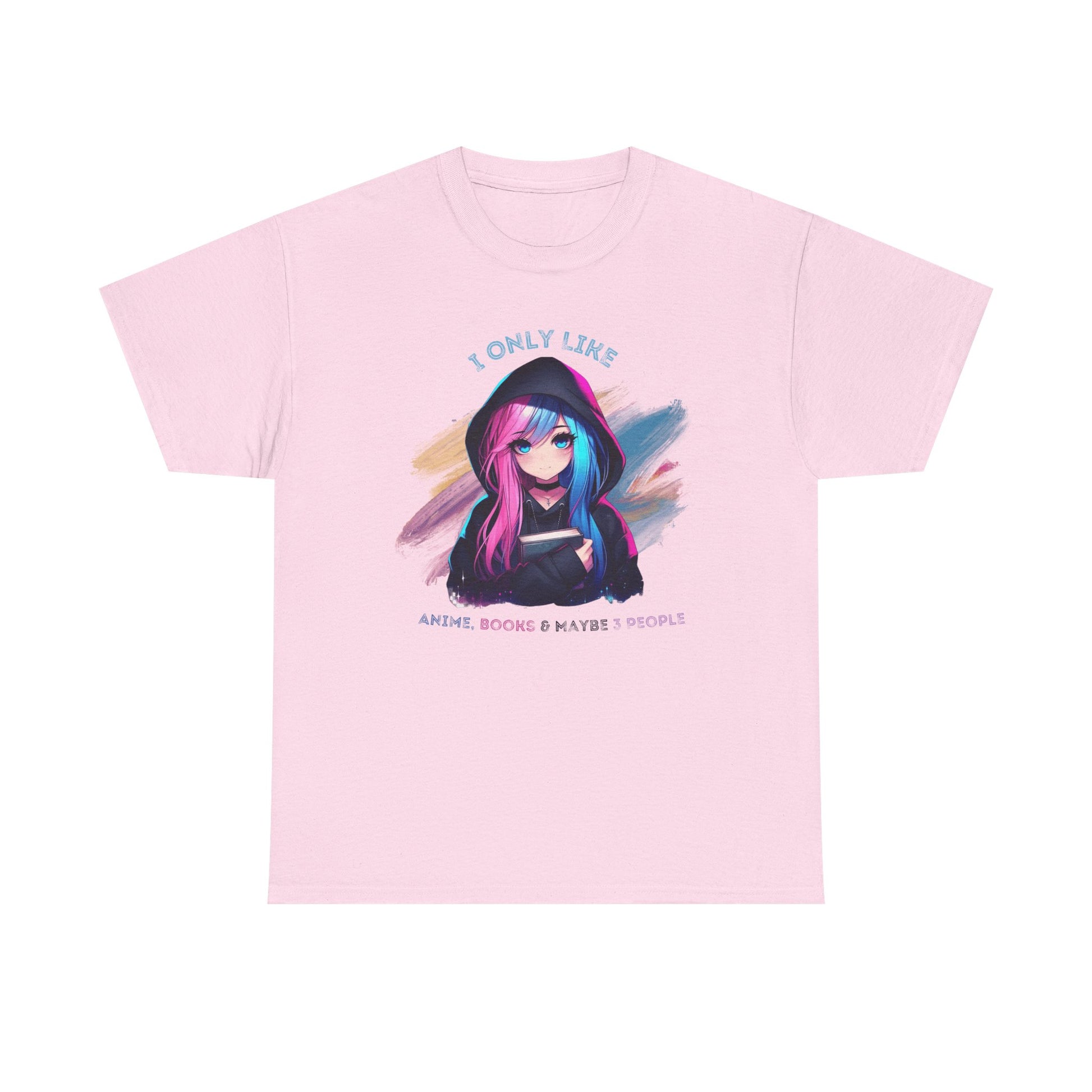 Anime Unisex Heavy Cotton Tee - Perfect for Casual Outings, Gift for Bookworms, Graphic Tee, Anime Fan Merchandise, Everyday Wear