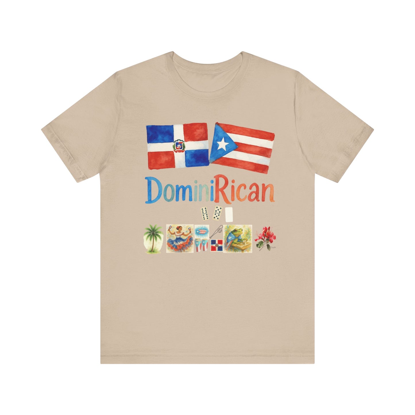 Dominican-Puerto Rican Pride Tee, Unisex T-Shirt