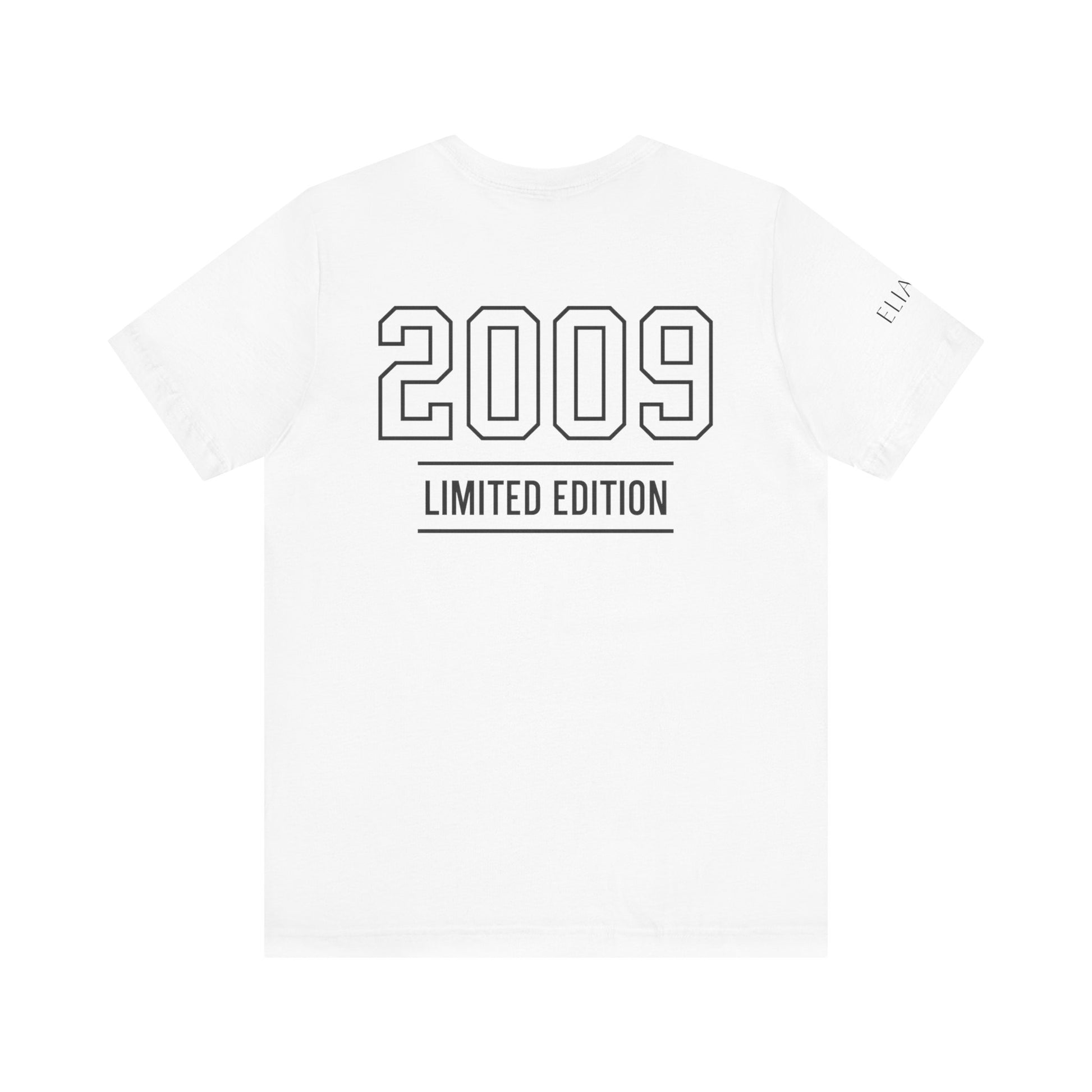 Limited Edition 2009 Unisex Jersey Tee - Nostalgic Short Sleeve Shirt for Men & Women, Vintage Fun Apparel, Gift for Friends
