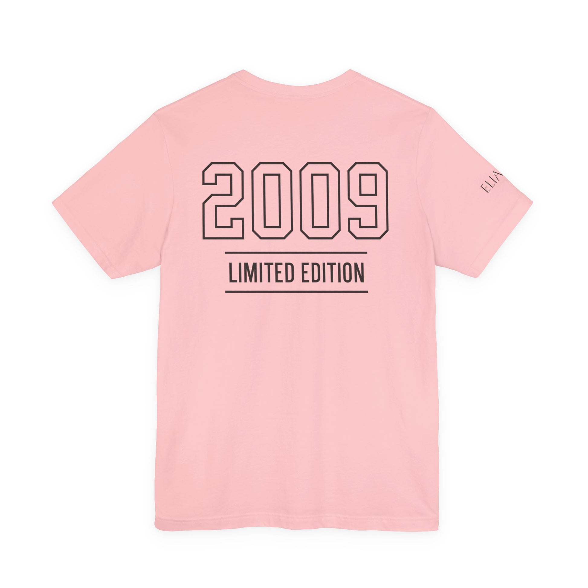 Limited Edition 2009 Unisex Jersey Tee - Nostalgic Short Sleeve Shirt for Men & Women, Vintage Fun Apparel, Gift for Friends
