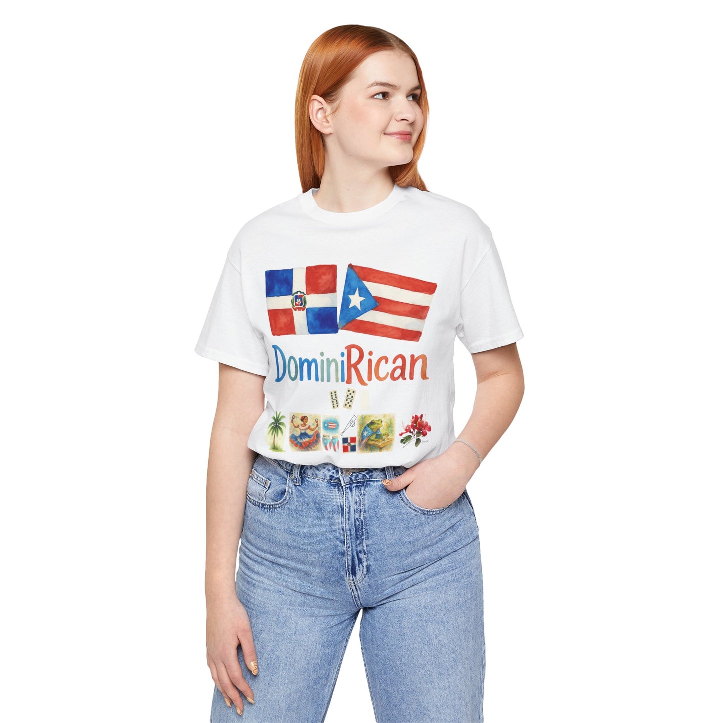 Dominican-Puerto Rican Pride Tee, Unisex T-Shirt