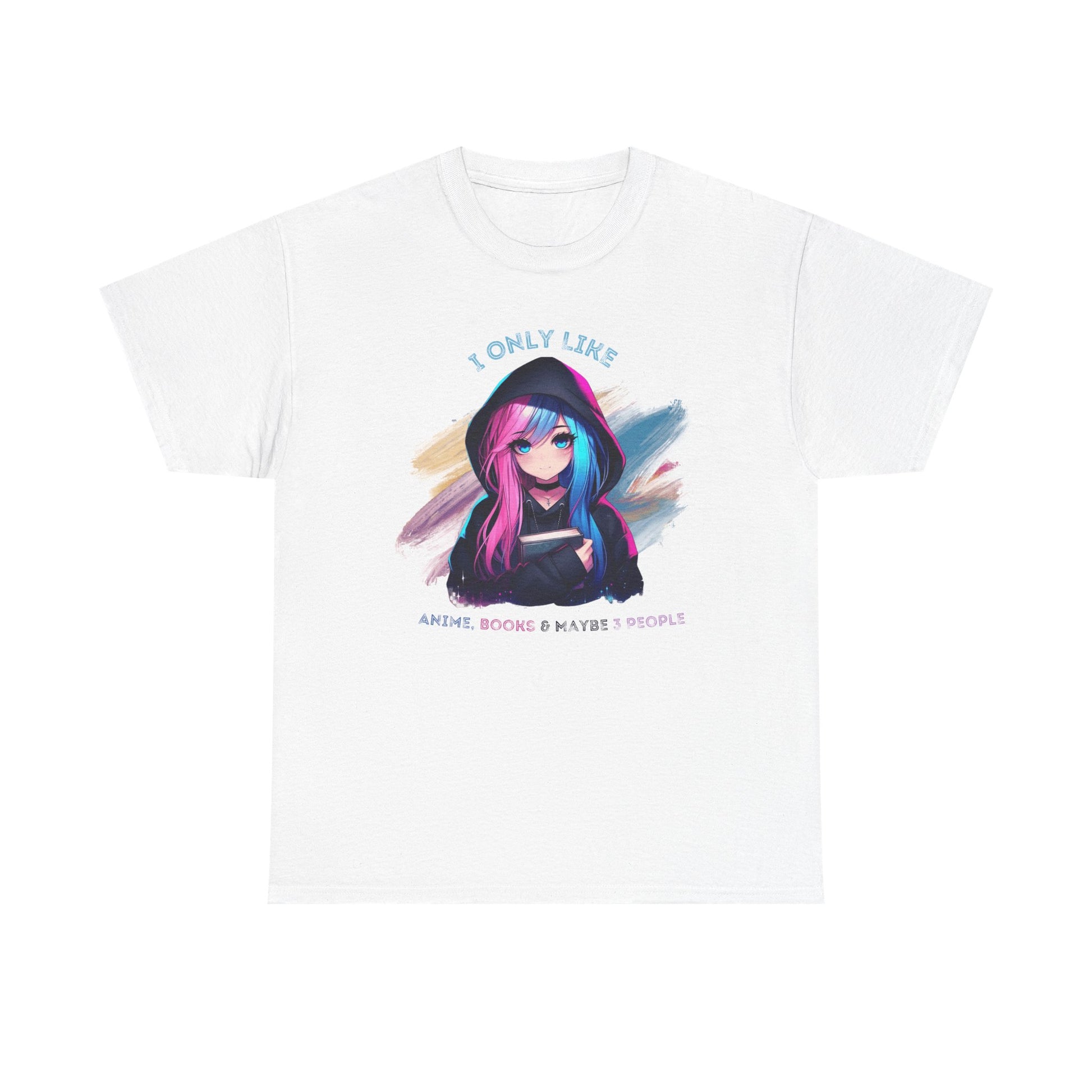 Anime Unisex Heavy Cotton Tee - Perfect for Casual Outings, Gift for Bookworms, Graphic Tee, Anime Fan Merchandise, Everyday Wear