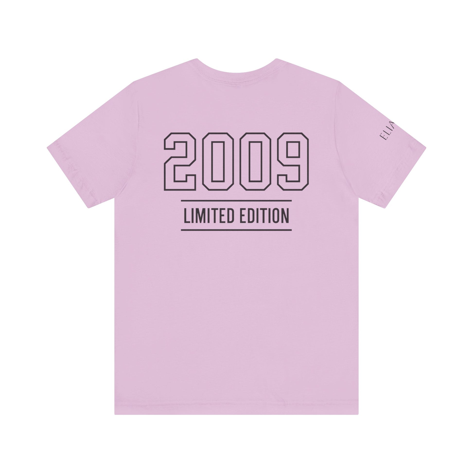 Limited Edition 2009 Unisex Jersey Tee - Nostalgic Short Sleeve Shirt for Men & Women, Vintage Fun Apparel, Gift for Friends