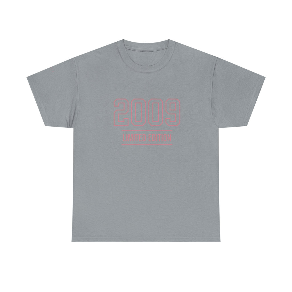 Limited Edition 2009 Unisex Heavy Cotton Tee, Birthday Shirt, Abuela,  Travel Lover Gift, Casual Outfit, Retro Style Tee