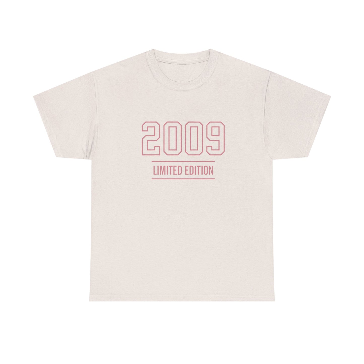 Limited Edition Tee Tia | 2009 Unisex Cotton Shirt, Birthday Gift, Customizable Fashion