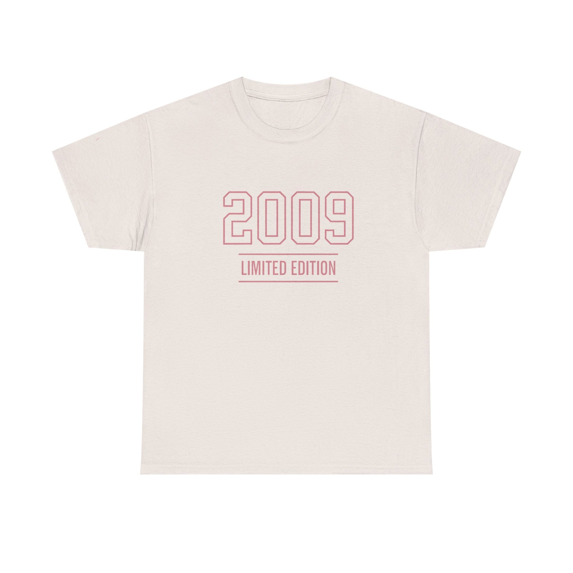 Limited Edition Tee Tia | 2009 Unisex Cotton Shirt, Birthday Gift, Customizable Fashion