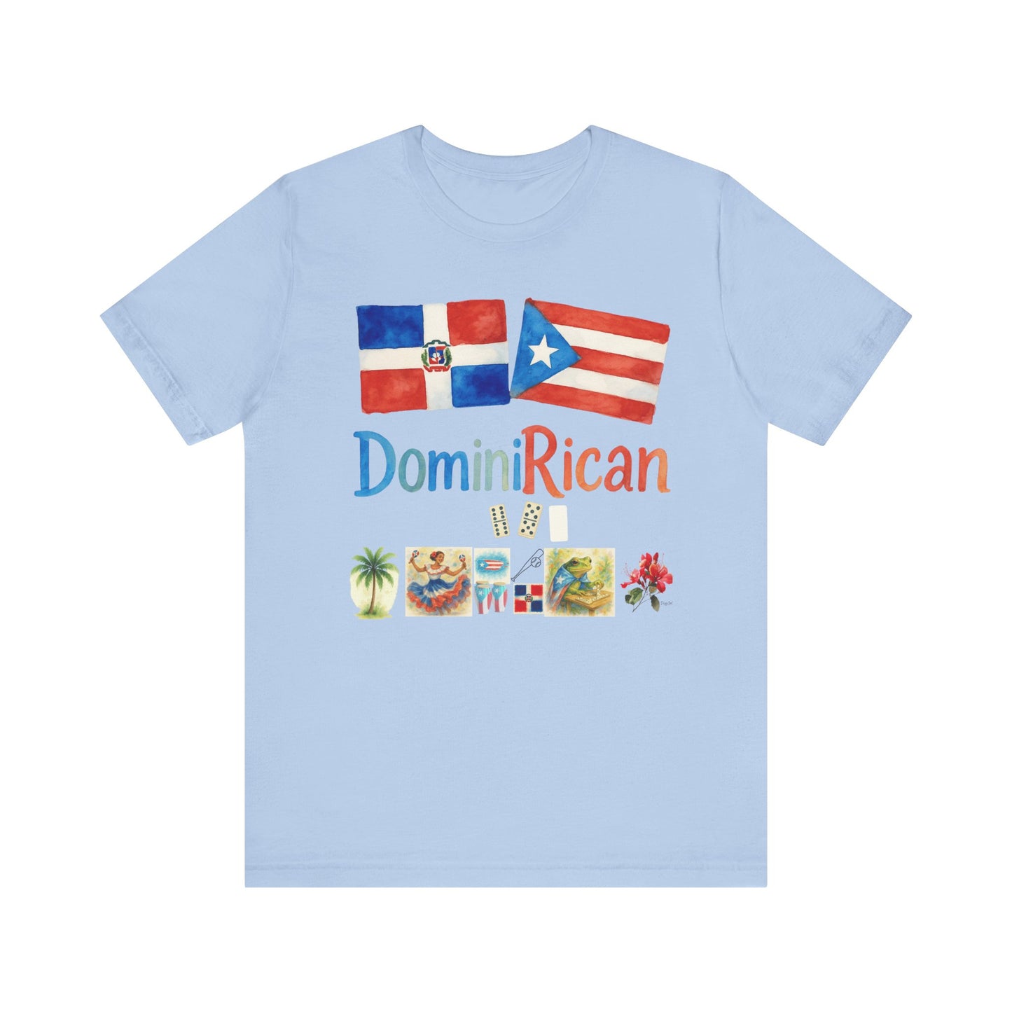 Dominican-Puerto Rican Pride Tee, Unisex T-Shirt