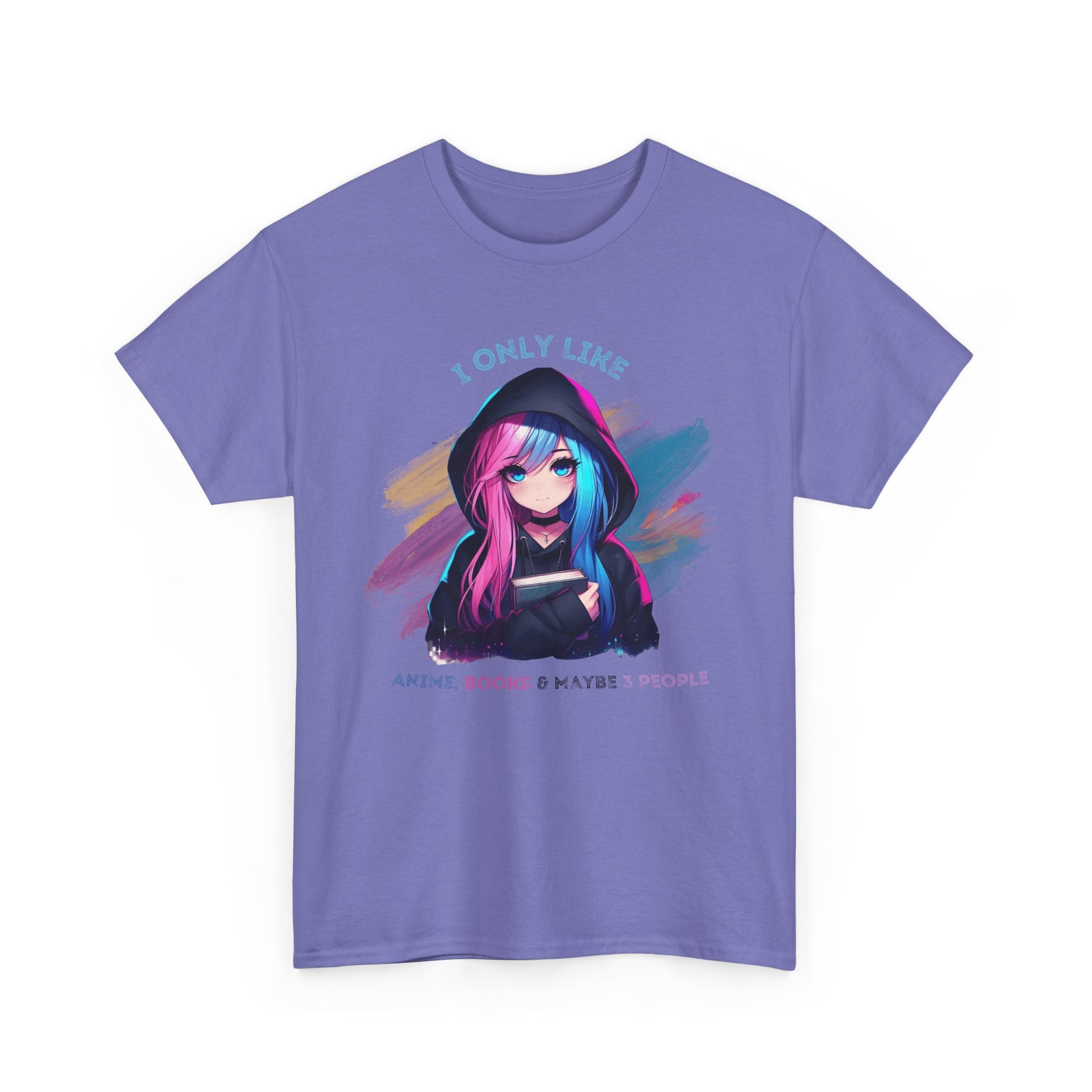Anime Unisex Heavy Cotton Tee - Perfect for Casual Outings, Gift for Bookworms, Graphic Tee, Anime Fan Merchandise, Everyday Wear