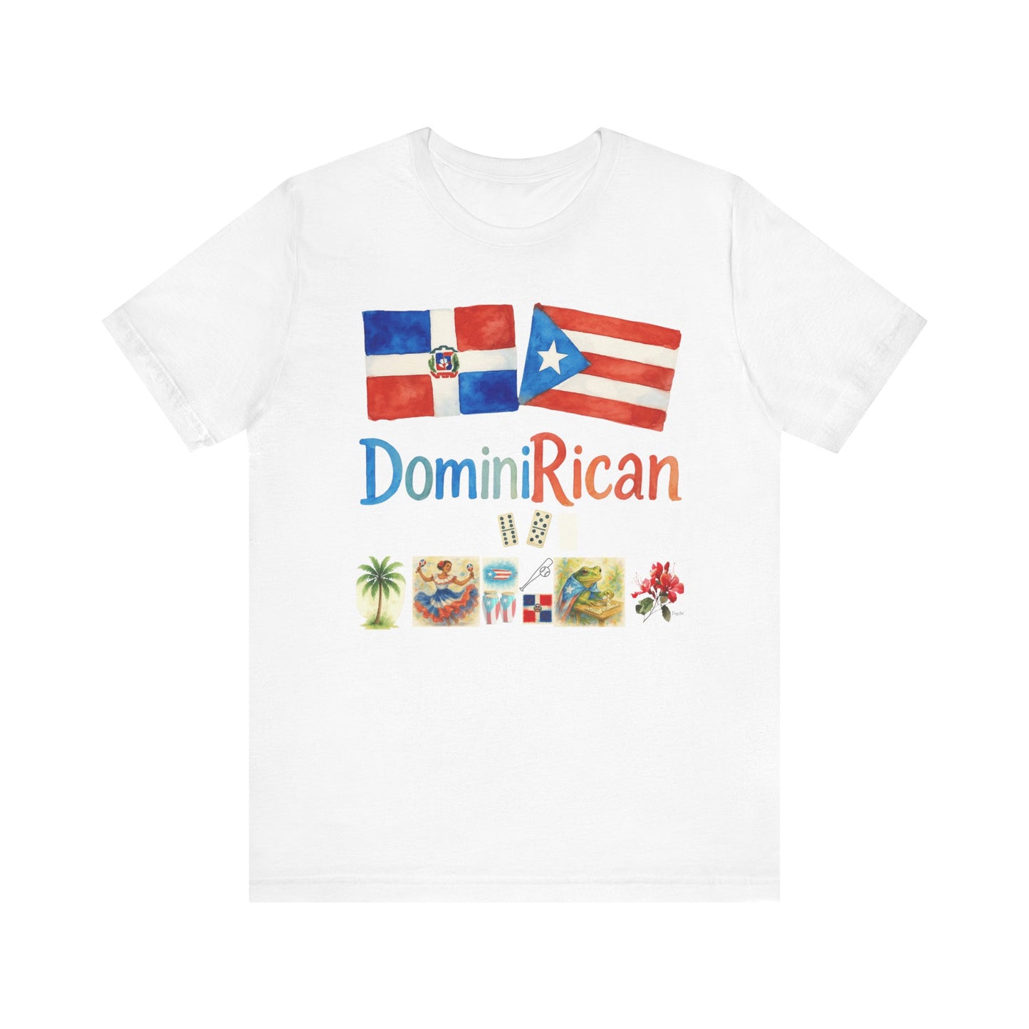 Dominican-Puerto Rican Pride Tee, Unisex T-Shirt