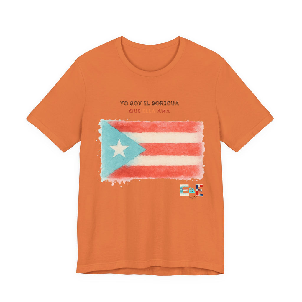 Puerto Rican Pride Tee - Unisex Jersey Short Sleeve Shirt, Festival Wear, Gift for Him and Her, Cultural Celebration, Summer Essential