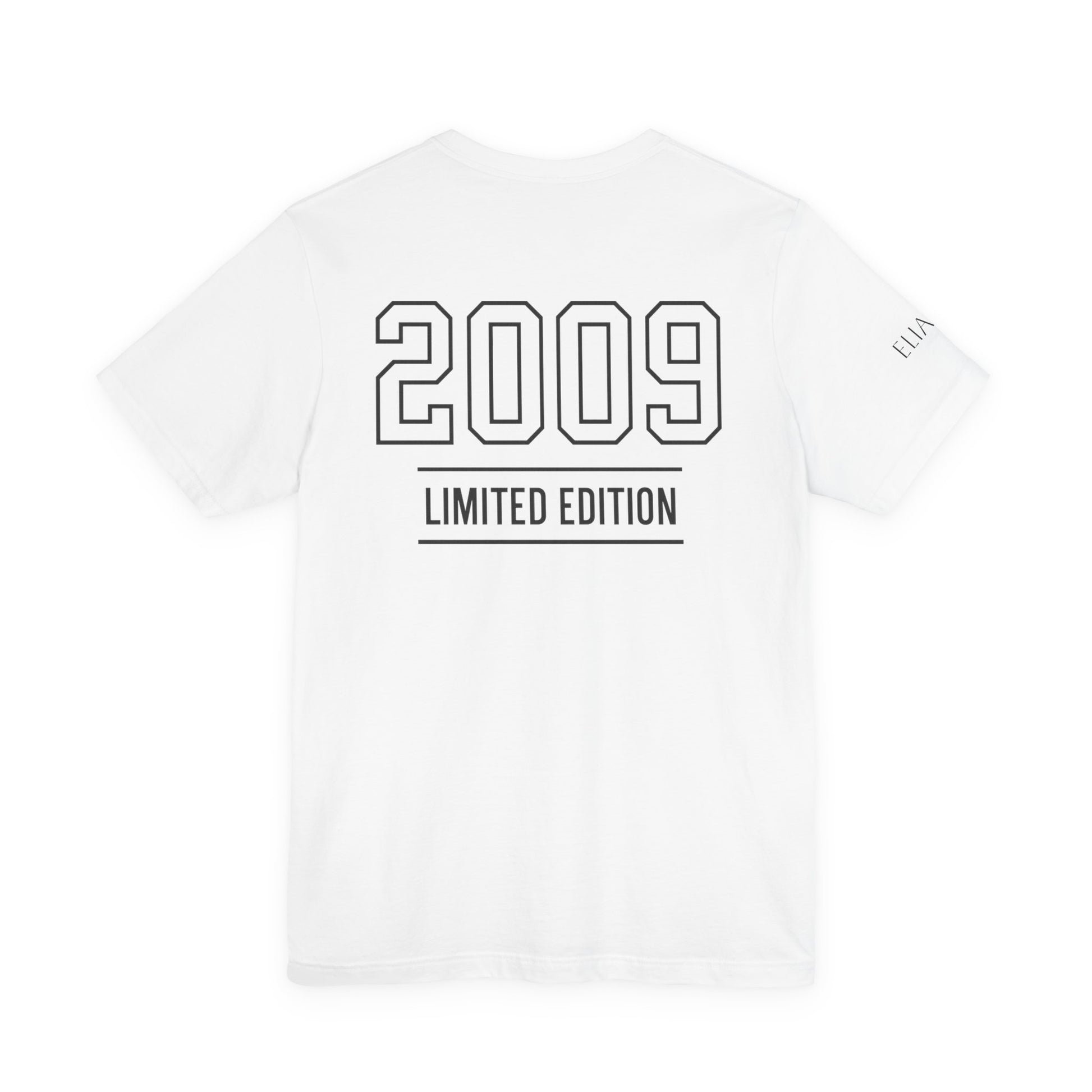 Limited Edition 2009 Unisex Jersey Tee - Nostalgic Short Sleeve Shirt for Men & Women, Vintage Fun Apparel, Gift for Friends