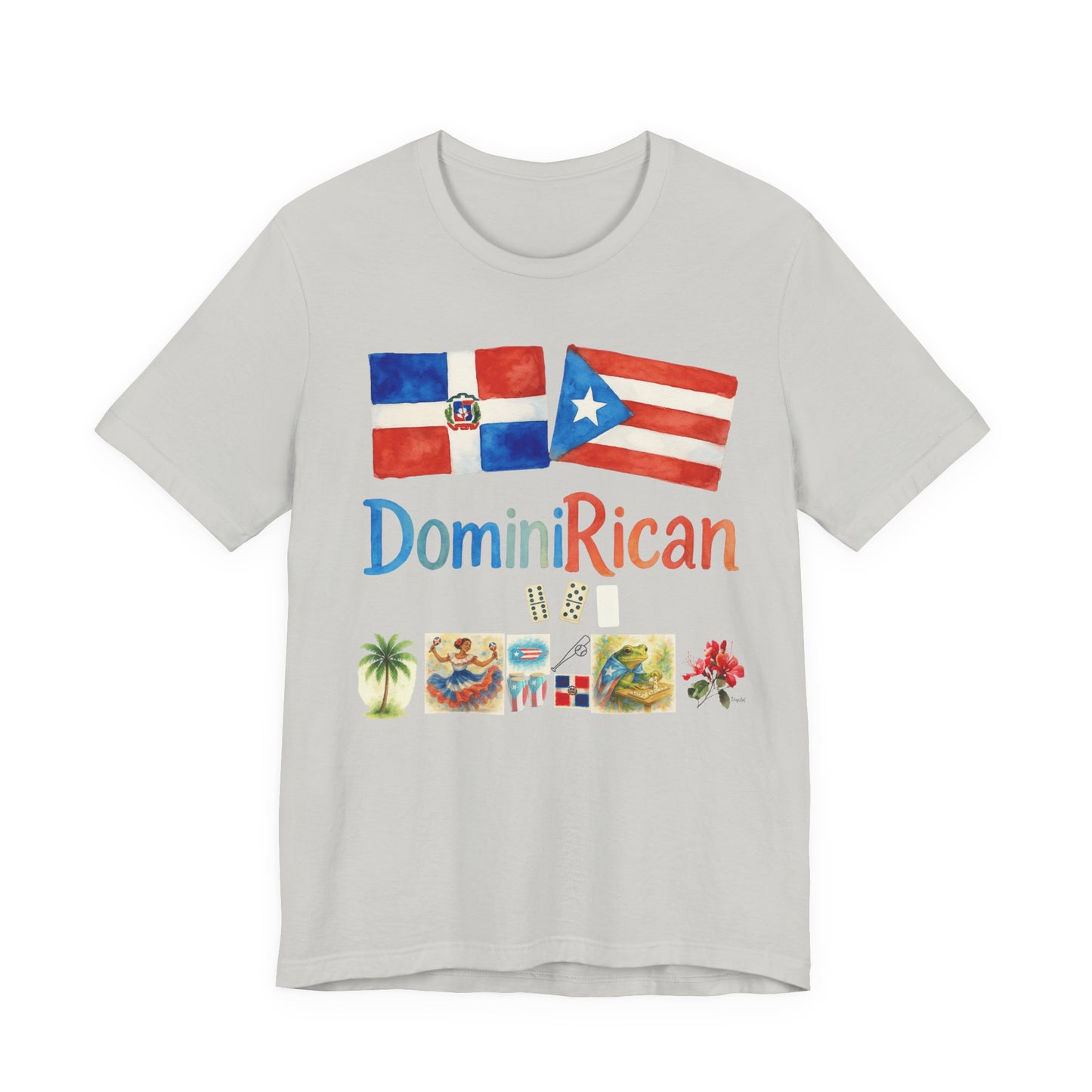 Dominican-Puerto Rican Pride Tee, Unisex T-Shirt