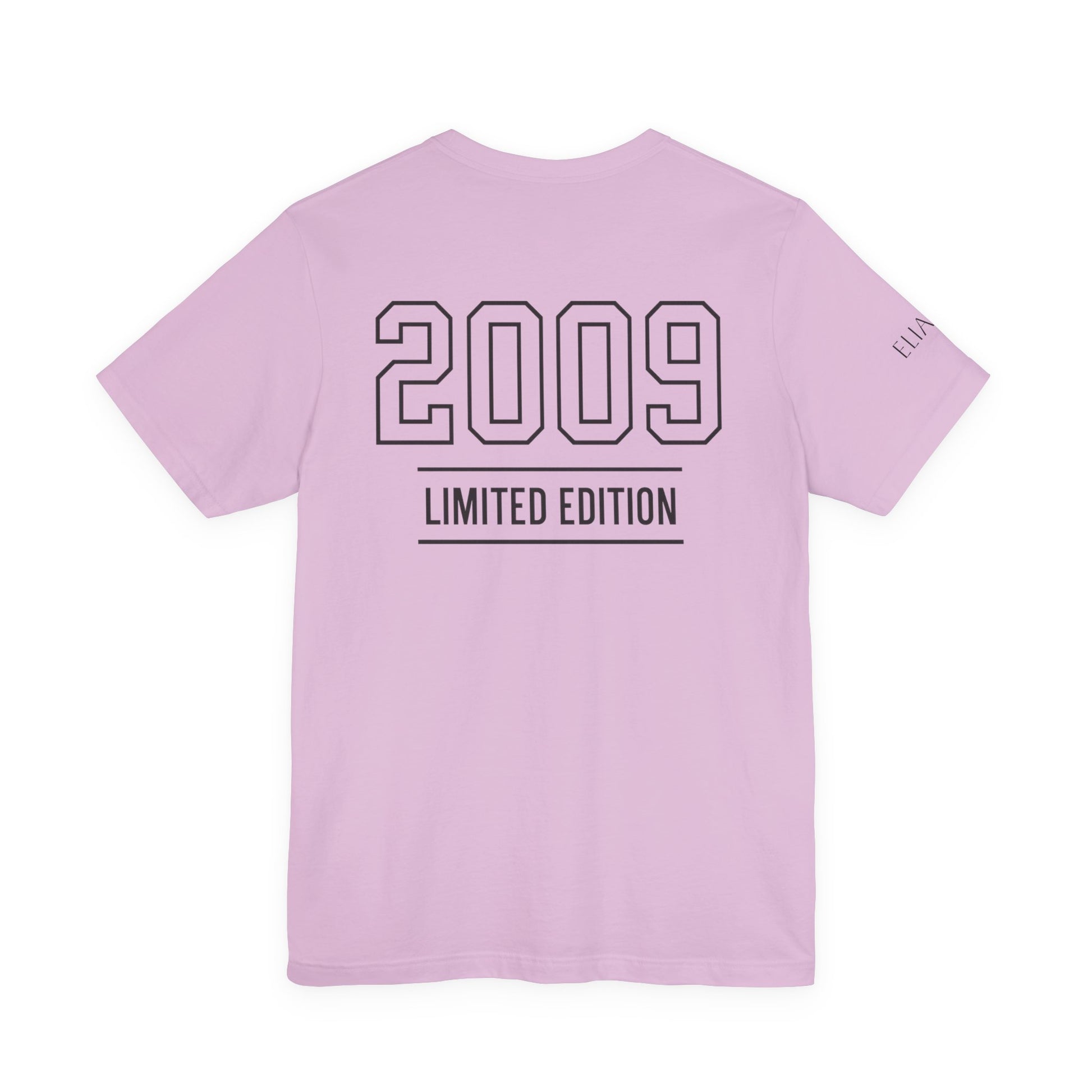Limited Edition 2009 Unisex Jersey Tee - Nostalgic Short Sleeve Shirt for Men & Women, Vintage Fun Apparel, Gift for Friends