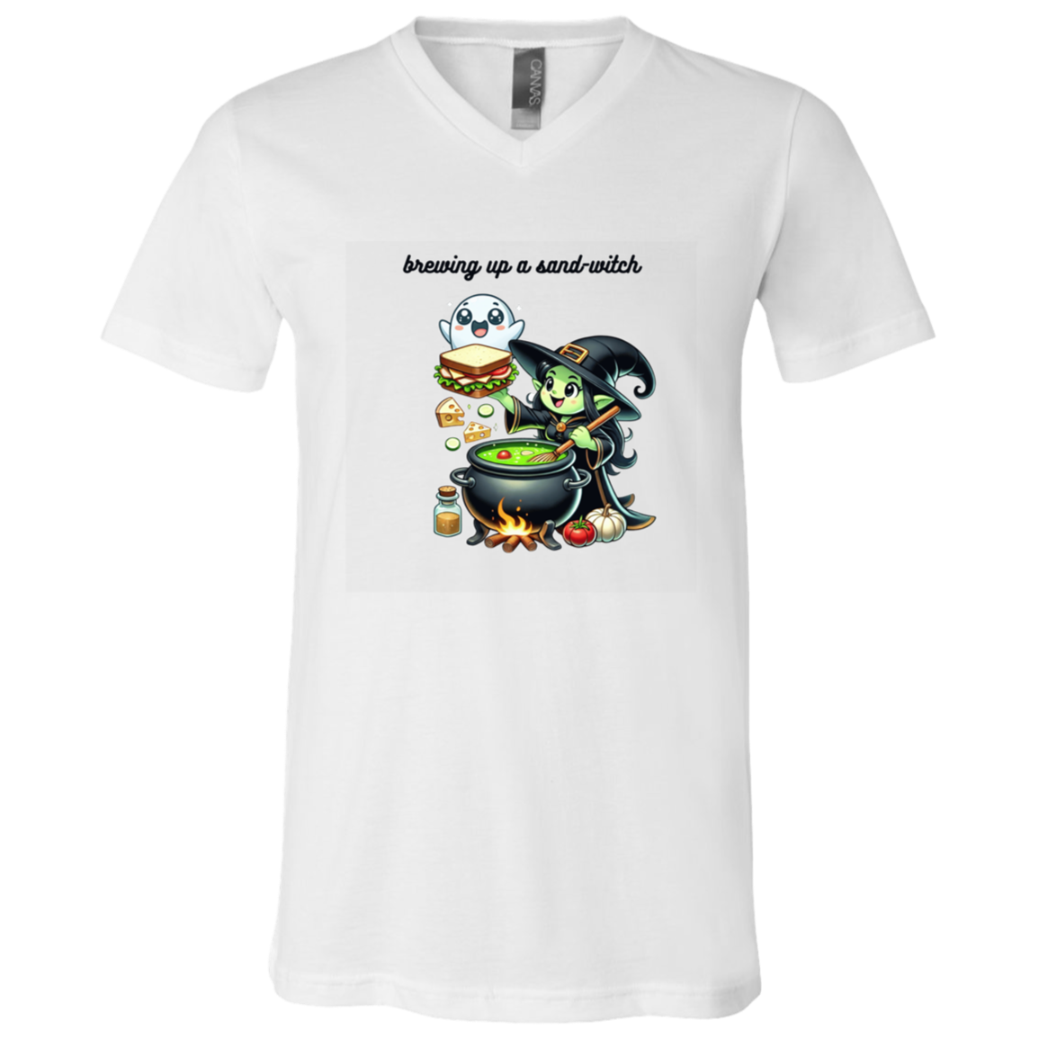 Hungry Ghost V-Neck T-Shirt